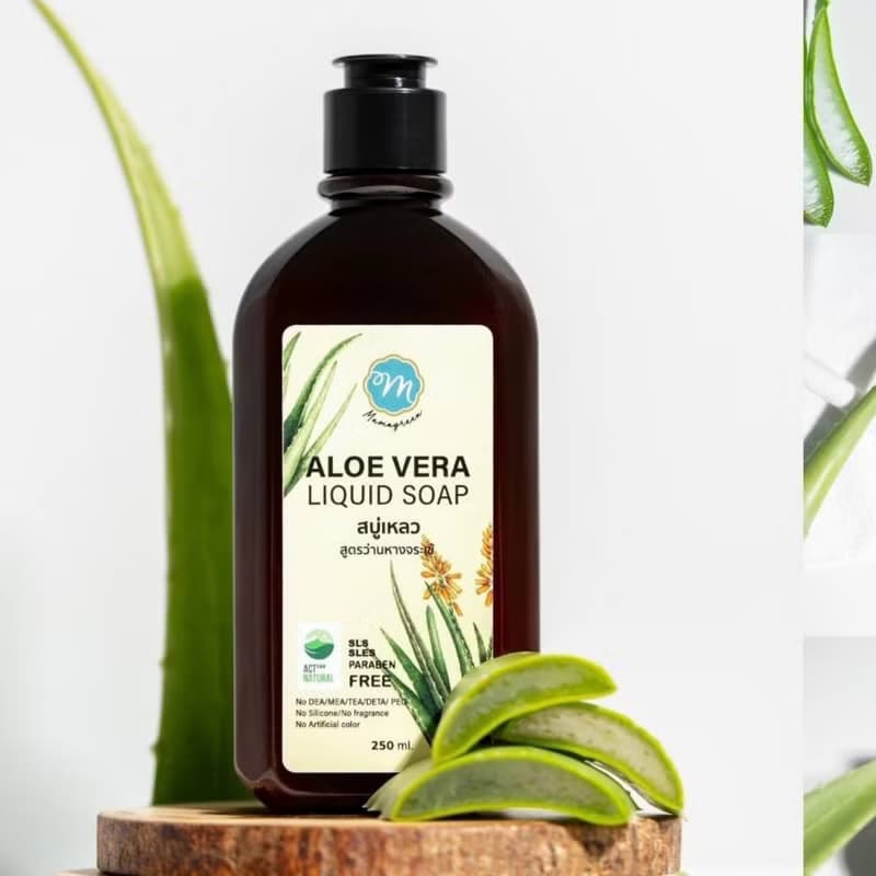 【有機抗敏】天然蘆薈植萃沐浴露 清香水嫩 沐浴同時保養肌膚