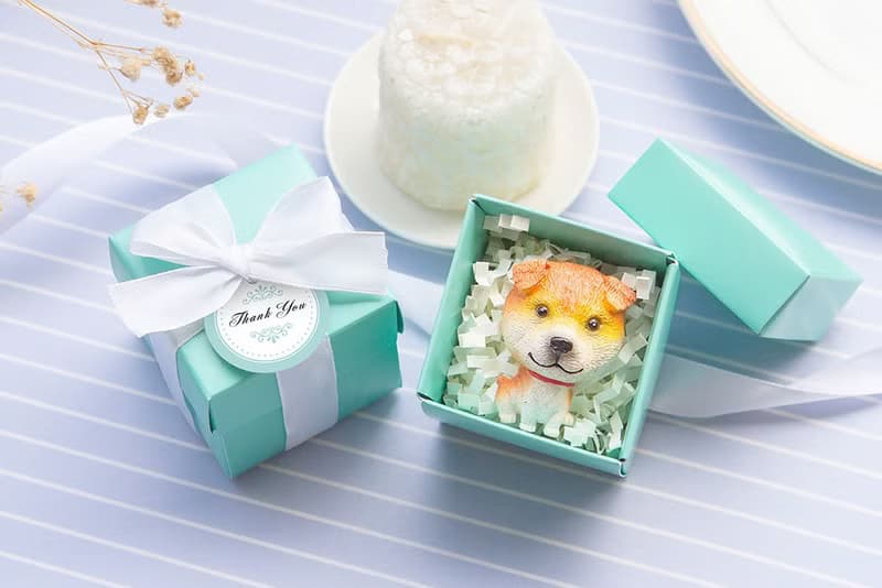 T盒裝 大頭款小狗磁鐵 小禮盒 創意文具 驚喜抽獎 婚禮小物 獎品