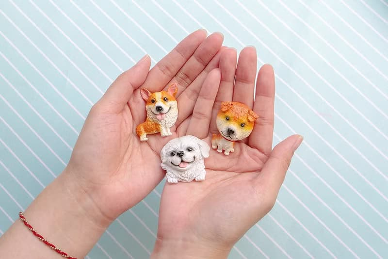 T盒裝 大頭款小狗磁鐵 小禮盒 創意文具 驚喜抽獎 婚禮小物 獎品