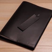 A5皮革書衣(單面) 【多色 免費刻字】