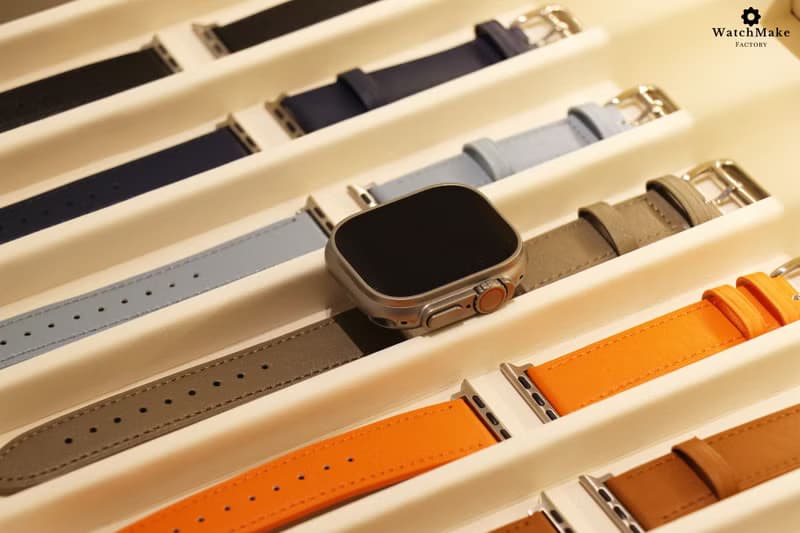 義大利小牛真皮錶帶—Apple Watch可用