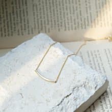 14 K包金 金管項鍊