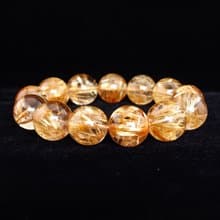 寶麗金珠寶-特級天然鈦晶手珠