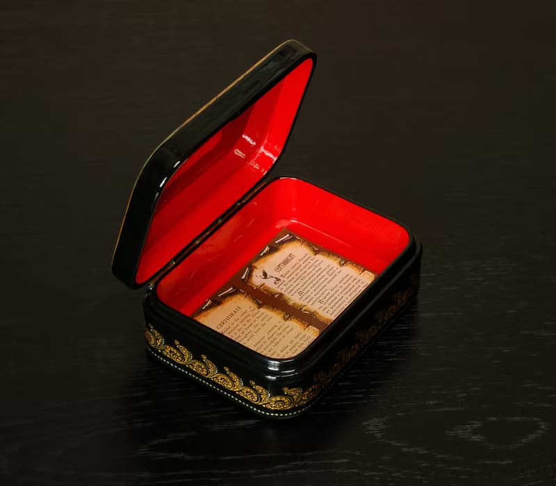 Swan Lake lacquer box ballet artwork unique collectible Christmas Gift Wrapping