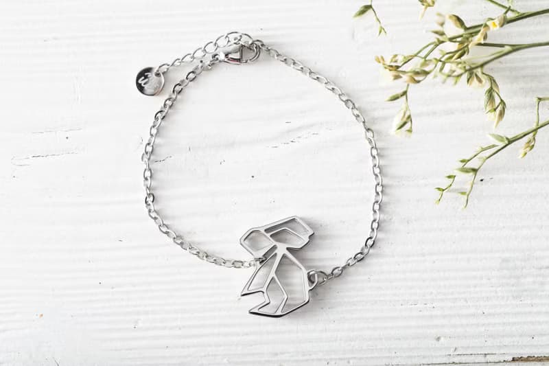 兔子手鍊 幾何系列- 抗敏醫療鋼