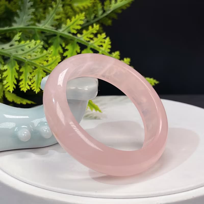 福利款 粉晶手鐲 49MM
