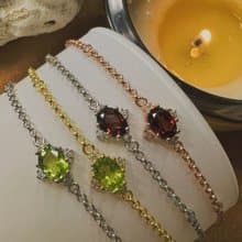 【 劍 】──橄欖石/石榴石—手鍊