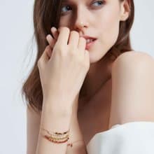 月光石摩斯密碼 14KGF手鍊