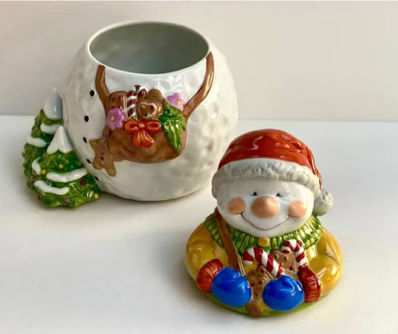 大瓷雪人雕像哈申羅伊特|新年雪人