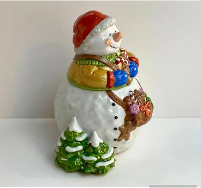 大瓷雪人雕像哈申羅伊特|新年雪人