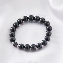 黑曜石眼男士手鍊、(含開光)釋放負能量、避邪、化煞、轉運、聚財