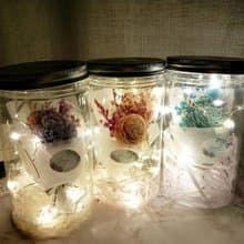 【藍芯手作】星光花束罐・乾燥花束・畢業花束・生日禮物・開幕禮