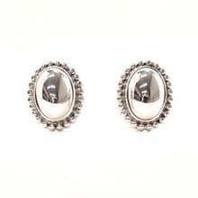 【日本直送 中古美品】ジョージジェンセン Georg Jensen イヤリング ボールデザイン シルバー925 アクセサリー 新品仕上げ済み