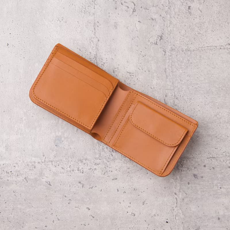翻蓋證件零錢袋短夾 Coin Wallet / 淺棕色 Tan
