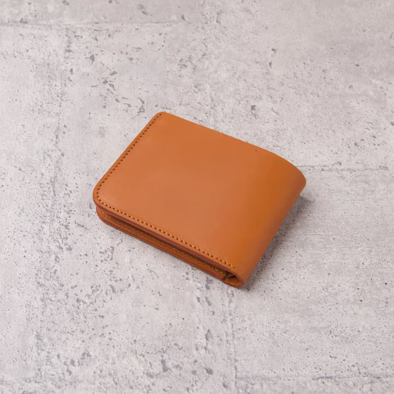 翻蓋證件零錢袋短夾 Coin Wallet / 淺棕色 Tan