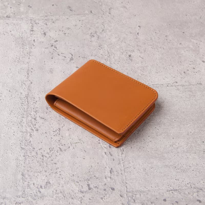 翻蓋證件零錢袋短夾 Coin Wallet / 淺棕色 Tan