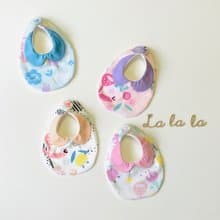 奶油花園  氣質花瓣領圍兜兜