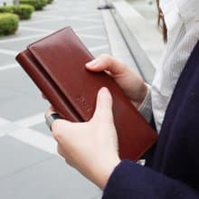 【母親節禮物】女用長夾 / 多卡層大容量拉鍊女長夾 / 長夾錢包