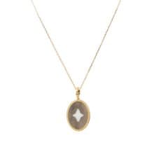 18K 黑蝶貝星鏈