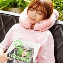 雪絨3色-我是一隻熊午安枕_親膚透氣 個人趴側坐睡 頸部舒壓適用