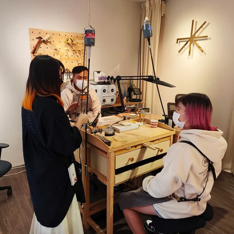 【體驗】純銀耳飾體驗課程