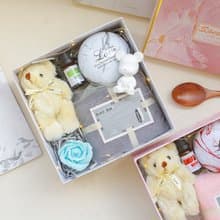 實用伴手禮盒 大理石盒F款(附贈提袋) 精緻禮物 毛巾 擴香石香氛