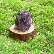 小小能量擺件-天然小小迷你紫晶鎮 紫水晶 辦公室 療癒 擺件
