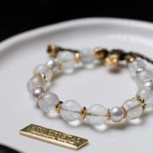 樸石系列 特雷維 拉絲綠螢石 天然珍珠