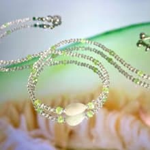 Fruit & Vegetable Collection - 029 Melon Gemstone Necklace