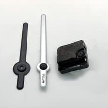 Spare Part Clock Sweep Movement and Clock Hand V2MH Black Silver