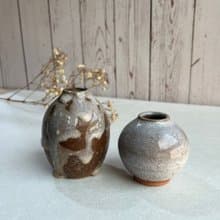 惑星。手工陶瓷迷你花瓶 花器 擴香瓶 精油瓶 陶藝 母親節禮物