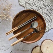【小盒子】木質餐具組_木頭/開學禮/禮物/環保筷/情人節