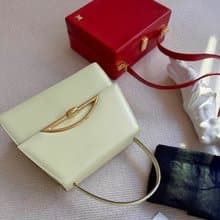 中古包 Celine思琳 薄荷綠色 迷你旋鎖翻蓋凱莉包