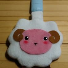 Bucute小羊護身符.御守套/寶寶專用/手工製作/彌月禮物
