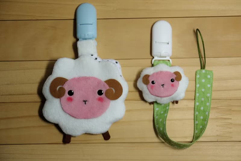Bucute小羊護身符.御守套/寶寶專用/手工製作/彌月禮物