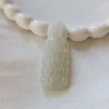 冰膠晴水觀音 | 天然緬甸玉A貨翡翠