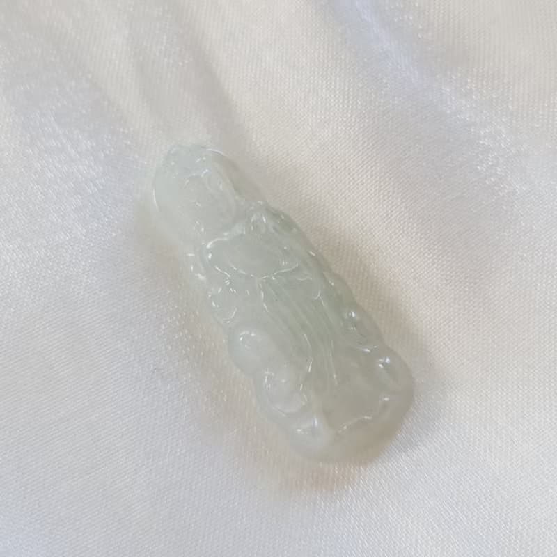 冰膠晴水觀音 | 天然緬甸玉A貨翡翠