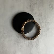 【炸隨形重油款】天然大王棋楠沉香單圈手串7mm