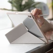 iPad Air 5/4 10.9吋 Moven 磁吸帶筆槽透明保護套(4色)