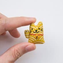 招財貓胸針 fortune cat mini brooch pin