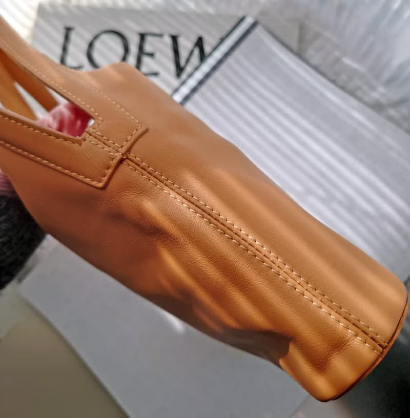 中古美品 Loewe 滑小牛皮 托特包單肩包手拎包手提包手挽袋通勤包