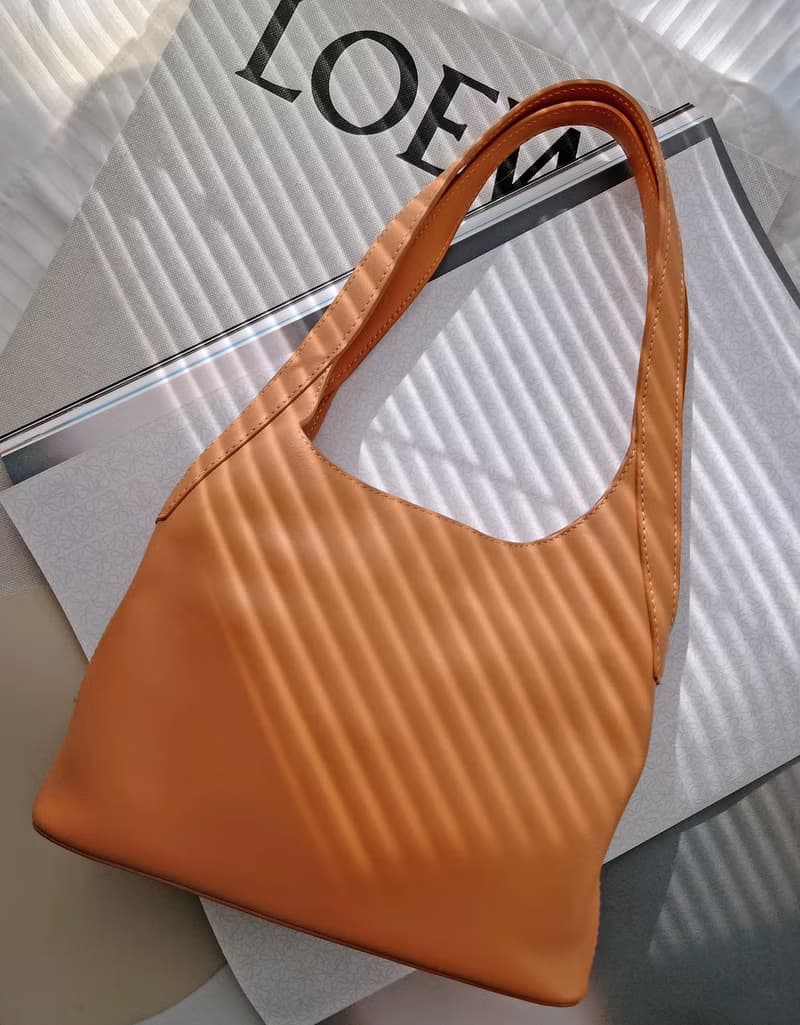 中古美品 Loewe 滑小牛皮 托特包單肩包手拎包手提包手挽袋通勤包
