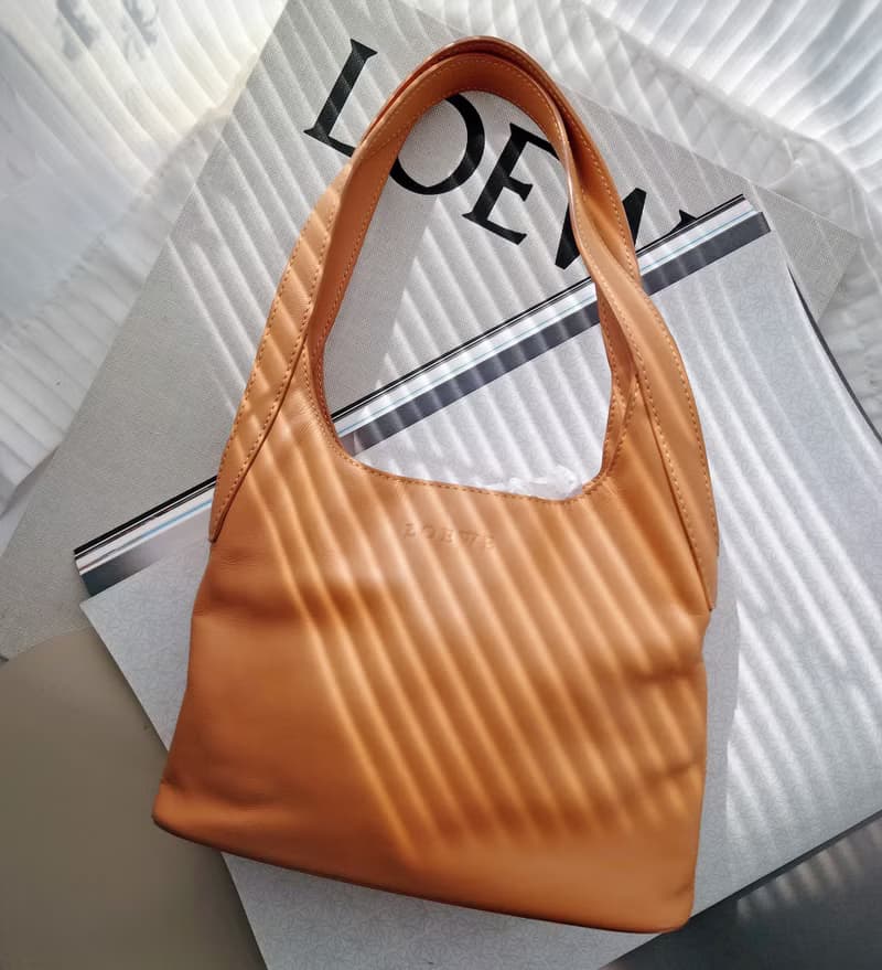 中古美品 Loewe 滑小牛皮 托特包單肩包手拎包手提包手挽袋通勤包