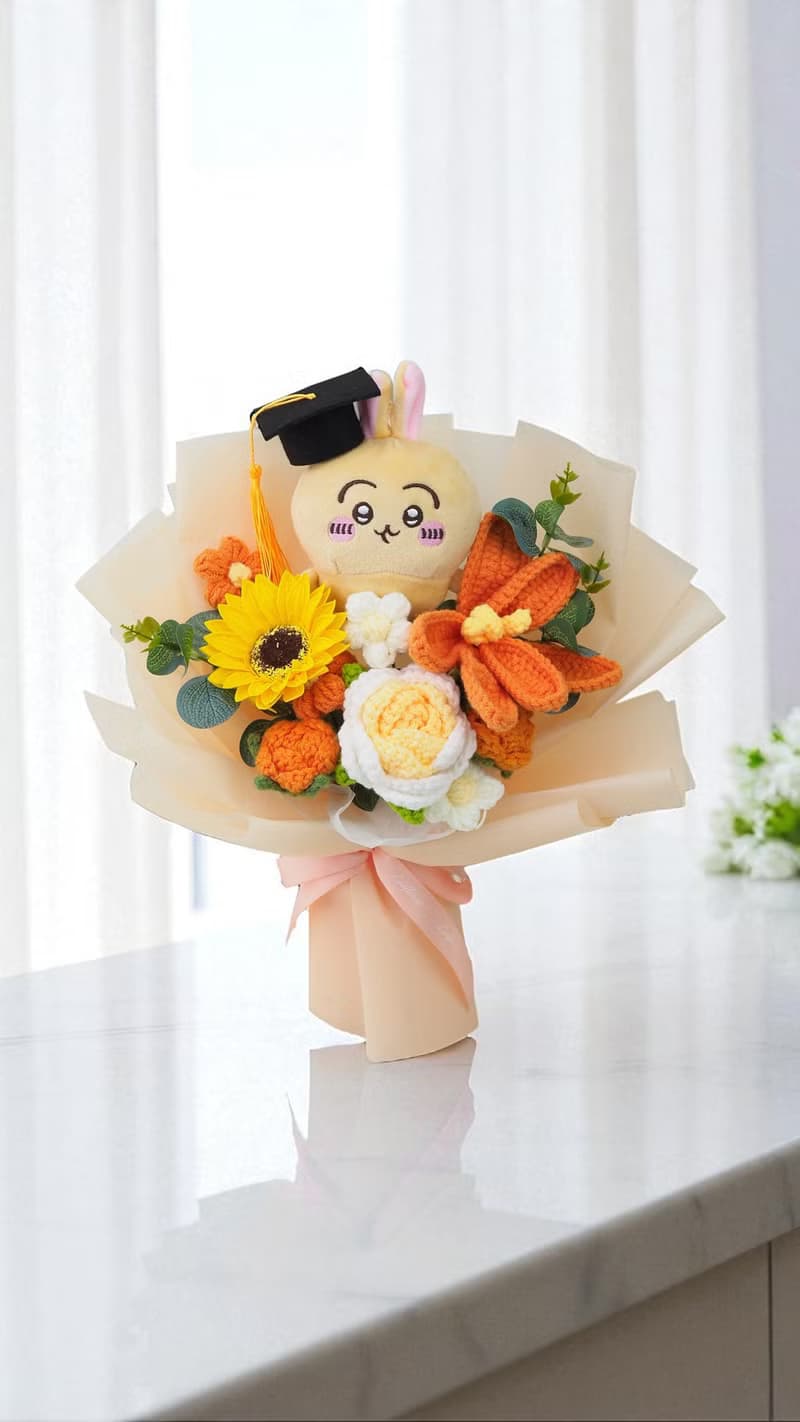 針織花束