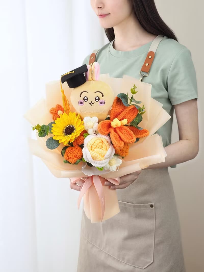 針織花束