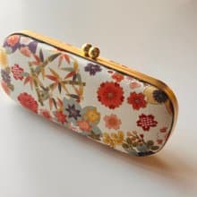 日本花藝眼鏡盒/筆盒/首飾盒