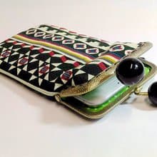 【MY。手作】口金眼鏡包 / 手機包