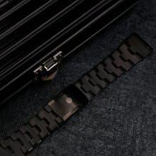 GARMIN 22mm 專用鈦錶帶 II - Quickfit系統專用- 黑色 PVD -TIGT