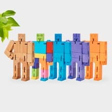 Cubebot 酷比人【經典小型】木製變形積木機器人 益智設計玩具