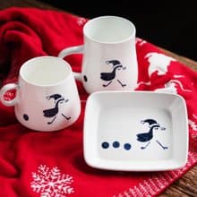 季節限定青花瓷系列【逗趣的聖誕節】聖誕禮物、交換禮物首選